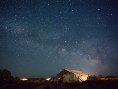 where to go glamping with family