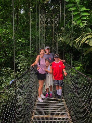 family friendly Costa Rican itinerary